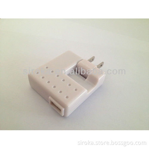 5V 1A folding USB travel charger OEM for US markets